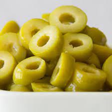 ACEITUNA VERDE LAMINADA DE 1 KG