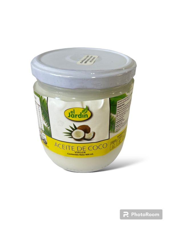 ACEITE DE COCO EL JARDIN 400