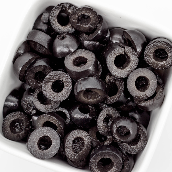 ACEITUNA NEGRA LAMINADA DE 1 KG